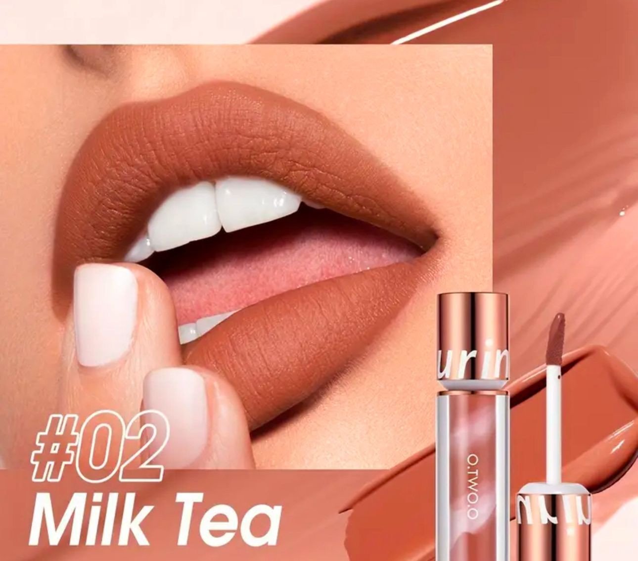 O.TWO.O Lip Tint Matte Long Lasting Waterproof